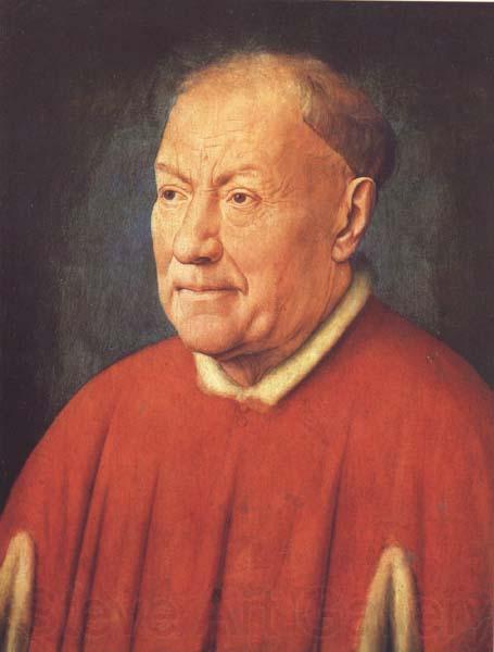 Jan Van Eyck Cardinal Nicola Albergati (mk45) Norge oil painting art